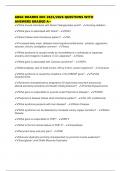 ABGC BOARDS EOC 2025&sol;2026 QUESTIONS WITH ANSWERS GRADED A&plus;