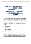 Midterm Exam&colon; NR 571&sol; NR571 &lpar;New 2025&sol; 2026 Update&rpar; Complex Diagnosis and Management in Acute Care Guide&vert; Questions & Answers&vert; Grade A&vert; 100&percnt; Correct &lpar;Verified Solutions&rpar;- Chamberlain