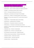 BIL150 MALLERY EXAM STUDY GUIDE 2025&sol;2026 QUESTIONS WITH ANSWERS GRADED A&plus;