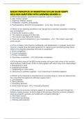 BUS203 PRINCIPLES OF MARKETING SAYLOR EXAM SCRIPT 2025&sol;2026 QUESTIONS WITH ANSWERS GRADED A&plus;