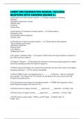 CAMRT MRI EXAMINATION MANUAL 2025&sol;2026 QUESTIONS WITH ANSWERS GRADED A&plus;