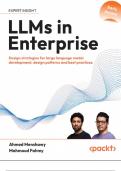 LLMs in Enterprise&colon; Design strategies for large language model development&comma; design patterns and best practices&vert;2025 Update with complete solutions&period;