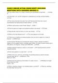 CLASS 5 BOILER ACTUAL EXAM SCRIPT 2025&sol;2026 QUESTIONS WITH ANSWERS GRADED A&plus;