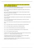 CLASS 5 BOILER REVISION EXAM 2025&sol;2026 QUESTIONS WITH ANSWERS GRADED A&plus;
