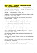 CLASS 5 BOILER STUDY GUIDE 2025&sol;2026 QUESTIONS WITH ANSWERS GRADED A&plus;