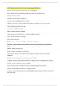 AHEC Test Questions with Correct Answers Latest Update 2025 Rated A&plus;