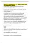 COMSAE 107 REVISION EXAM TEST 2025&sol;2026 QUESTIONS WITH ANSWERS GRADED A&plus;
