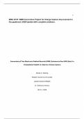 WGU D157&colon; EMR Conversion Project for Charge Capture Improvement in Occupational &vert; 2025 Update with complete solutions&period;