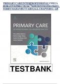 TEST BANK FOR Buttaro&colon; Primary Care&colon; A Collaborative Practice&sol; Interprofessional Collaborative Practice 6TH EDITION &lpar;All Chapters 1- 228&rpar; Questions And Answers in 260 Pages&period;