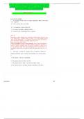 ATI PN COMPREHENSIVE PREDICTOR EXAM &vert; LATEST UPDATE &vert; QUESTIONS WITH CORRECT ANSWERS