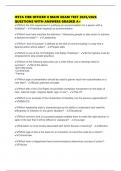 FSTA FIRE OFFICER II MAIN EXAM TEST 2025&sol;2026 QUESTIONS WITH ANSWERS GRADED A&plus;