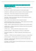 LASD SGT EXAM SCRIPT 2025&sol;2026 QUESTIONS WITH ANSWERS GRADED A&plus;