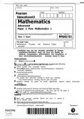 Candidates may use any calculator permitted by Pearson regulations&period;Calculators must not have the facility for algebraic manipulation&comma; differentiation and integration&comma; or have retrievable&period;lmathematical formulae stored in them&period;