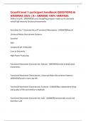 Crossfit level 1 participant handbook QUESTIONS & ANSWERS 2025 &lpar; A&plus; GRADED 100&percnt; VERIFIED&rpar;