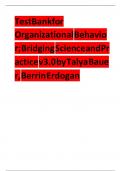 test bank for organizational behavior bridging science and practice v3.0 by talya bauer berrin erdogan.