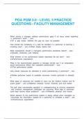PGA PGM 3&period;0 - LEVEL 3 PRACTICE QUESTIONS - ALL QUESTIONS