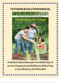 test bank & solution manual for your health today choices in a changing society 8th edition by michael teague sara mackenzie david rosenthal
