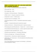 NBME 25 REVISION EXAM TEST 2025&sol;2026 QUESTIONS WITH ANSWERS GRADED A&plus;