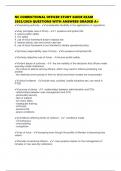 NC CORRECTIONAL OFFICER STUDY GUIDE EXAM 2025&sol;2026 QUESTIONS WITH ANSWERS GRADED A&plus;