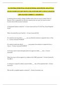 PACKAGED DEAL FOR VA CONTRACTORS  &vert; 300 &plus; ACTUAL EXAM COMPLETE QUETIONS AND ANSWERS 2025 LATEST UPDATED &vert; 100&percnt; RATED CORRECT &vert; GRADED A&plus;
