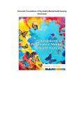 Varcarolis Foundations of Psychiatric Mental Health Nursing 9th Edition Test Bank &lpar;2021&rpar; &vert; Halter Saunders NCLEX Exam Questions & Study Guide