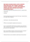 MSF BASIC ECOURSE EXAM &vert;&vert; LATELY UPDATED QUESTIONS AND 100&percnt; CORRECT ANSWERS ALREADY GRADED A&plus;&vert;&vert; LATEST AND COMPLETE UPDATE 2025 WITH VERIFIED SOLUTIONS&vert;&vert; GUARANTEED PASS&excl;&excl;&excl;