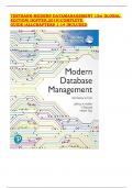 TESTBANK-MODERN DATA MANAGEMENT 13e&lpar; GLOBAL EDITION&rpar; HOFFER&comma;2019&vert;COMPLETE GUIDE&vert;ALLCHAPTERS 1-14 INCLUDED