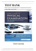 Test Bank For Seidel's Guide to Physical Examination&colon; An Interprofessional Approach 9th Edition by Jane W&period; Ball&vert;&vert;ISBN NO&colon;10&comma;9780323481953&vert;&vert;ISBN NO&colon;13&comma;978-0323481953&vert;&vert;All Chapters&vert;&vert;Complete Guide A&plus;&period;