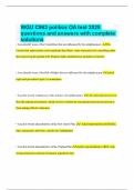 WGU C963 politics OA test 2025 questions and answers with complete solutions