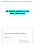 PESTICIDE CORE STUDY QUESTIONS WITH COMPLETE ANSWERS