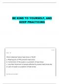CORE EXAM STUDY QUESTIONS WITH COMPLETE ANSWERS