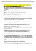 NUR 1211 MEDICAL SURGICAL STUDY GUIDE 2025