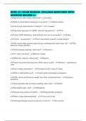 NURS 635 EXAM MANUAL 2025&sol;2026 QUESTIONS WITH ANSWERS GRADED A&plus;