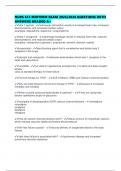 NURS 635 MIDTERM EXAM 2025