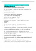 NURS 635 TEST BANK 2025&sol;2026 QUESTIONS WITH ANSWERS GRADED A&plus;