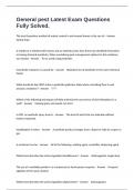 General pest Latest Exam Questions Fully Solved&period;