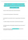 TAMU BIOLOGY 112 EXAM &num;3 Questions with verified correct Answers 100&percnt; Pass latest update 2025