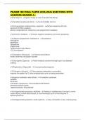 PHARM 180 FINAL PAPER 2025&sol;2026 QUESTIONS WITH ANSWERS GRADED A&plus;