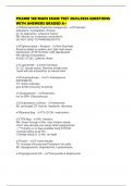 PHARM 180 MAIN EXAM TEST 2025&sol;2026 QUESTIONS WITH ANSWERS GRADED A&plus;