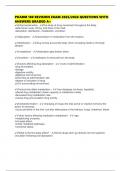 PHARM 180 REVISION EXAM 2025&sol;2026 QUESTIONS WITH ANSWERS GRADED A&plus;
