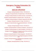 Emergency Nursing Orientation 3&period;0