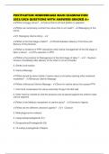 POSTPARTUM HEMORRHAGE MAIN EXAMINATION 2025&sol;2026 QUESTIONS WITH ANSWERS GRADED A&plus;