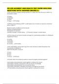 PSI LIFE ACCIDENT AND HEALTH TEST PAPER 2025&sol;2026 QUESTIONS WITH ANSWERS GRADED A&plus;