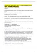 PSIO 305 ACTUAL EXAM SCRIPT 2025&sol;2026 QUESTIONS WITH ANSWERS GRADED A&plus;