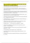 PSYC 375 HISTORY OF PSYCHOLOGY MIDTERM EXAM 2025&sol;2026 QUESTIONS WITH ANSWERS GRADED A&plus;