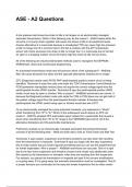 ASE - A2 Questions NEWEST 2025&sol;2026 ACTUAL EXAM COMPLETE QUESTIONS AND CORRECT DETAILED ANSWERS &lpar;VERIFIED ANSWERS&rpar; &vert;ALREADY GRADED A&plus;&vert;&vert;BRAND NEW&excl;&excl;