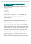 SOC 200 STUDY GUIDE 2025&sol;2026 QUESTIONS WITH ANSWERS GRADED A&plus;