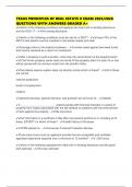 TEXAS PRINCIPLES OF REAL ESTATE II EXAM 2025&sol;2026 QUESTIONS WITH ANSWERS GRADED A&plus;