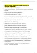 VA TATTOOING PSI 2025&sol;2026 QUESTIONS WITH ANSWERS GRADED A&plus;