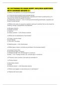 VA TATTOOING PSI EXAM SCRIPT 2025&sol;2026 QUESTIONS WITH ANSWERS GRADED A&plus;